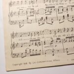 Vintage Παρτιτούρα "Αγάπες και λουλούδια" Τσουλουχόπουλος (1945) - Image 3