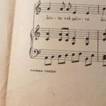 Vintage Παρτιτούρα "Τραγούδι του Βόλγα" - Image 3