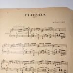 Vintage Παρτιτούρα "Florida" R. Petillo (1921) - Image 2