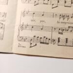 Vintage Παρτιτούρα "Ποιός σε πήρε καί μού φυγες" Νίκος Γούναρης (1945) - Image 4