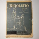 Vintage Παρτιτούρα "Rigoletto Pot Pourri" G. Verdi