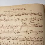 Vintage Παρτιτούρα "Impromptu Op. 28 No. 3" Hugo Reinhold - Image 3