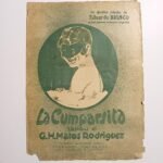 Vintage Παρτιτούρα "La Cumparsita-Η μικρή μάσκα" G. H. Matos Rodríguez