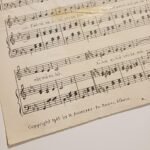 Vintage Παρτιτούρα "1000 Φιλιά στο λεπτό" & "Σαν το κρασί" Κ. Ζαχαρόπουλος (1945) - Image 3