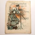 Συλλεκτική Παρτιτούρα "Pitchounette" J. Massenet (1897)