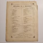 Συλλεκτική Παρτιτούρα "Pitchounette" J. Massenet (1897) - Image 5