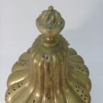 Αντίκα ορειχάλκινο μαγκάλι με χάλκινη βάση - Image 3