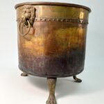 Αντίκα χάλκινο δοχείο της Αριστοκρατικής Ολλανδικής Οικογένειας "Polman Gruys" (1816)