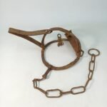 Παγίδα ζώου μεταλλική, vintage χειροποίητη