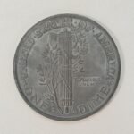 Νόμισμα μεγάλου μεγέθους "ONE DIME" (μια δεκάρα) των Ηνωμένων Πολιτειών Αμερικής (1916)