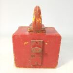 U.S. Navy Lantern- Αδιάβροχο φανάρι Ναυτικού των ΗΠΑ (δεκαετίας 1960), κίτρινο με κόκκινη κάλυψη - Image 5