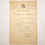 Βασιλικό διάταγμα "Κωνσταντίνος-Βασιλεύς των Ελλήνων-Ξενοφών Στρατηγός" 28/3/1922, Αθήνα