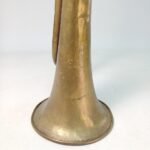 WWI & WWII Στρατιωτική χάλκινη σάλπιγγα (bugle/clairon) Ελληνικού στρατού (αρχές - μέσα 20ού αιώνα) - Image 5