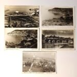 Vintage Καρτ Ποστάλ "Ελληνικές Πόλεις" 1954-63 (LOT 5 τεμαχίων)