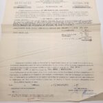 Ασφαλιστήριο συμβόλαιο πυρός & απόδειξη πληρωμής "Ο Φοίνιξ" για την Ελληνική Χαρτοποιία, 11 Φεβρουαρίου 1966, Αθήνα (LOT 2 τεκμηρίων) - Image 2
