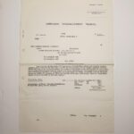 Πυρασφαλιστήρια συμβόλαια & απόδειξη πληρωμής "Η ΙΟΝΙΚΗ" για την Ελληνική Χαρτοποιία, 10 Σεπτεμβρίου 1965, Αθήνα (LOT 2 τεκμηρίων) - Image 3