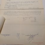 Πυρασφαλιστήρια συμβόλαια & απόδειξη πληρωμής "Η ΙΟΝΙΚΗ" για την Ελληνική Χαρτοποιία, 10 Σεπτεμβρίου 1965, Αθήνα (LOT 3 τεκμηρίων) - Image 2