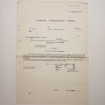 Πυρασφαλιστήρια συμβόλαια & απόδειξη πληρωμής "Η ΙΟΝΙΚΗ" για την Ελληνική Χαρτοποιία, 10 Σεπτεμβρίου 1965, Αθήνα (LOT 3 τεκμηρίων) - Image 3