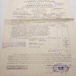 Ασφαλιστήριο συμβόλαιο πυρός & απόδειξη πληρωμής "Commercial Union Assurance Company Limited" για την Ελληνική Χαρτοποιία, 21 Φεβρουαρίου 1966, Θεσσαλονίκη (LOT 2 τεκμηρίων) - Image 2