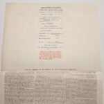 Ασφαλιστήριο συμβόλαιο πυρός & απόδειξη πληρωμής "Commercial Union Assurance Company Limited" για την Ελληνική Χαρτοποιία, 21 Φεβρουαρίου 1966, Θεσσαλονίκη (LOT 2 τεκμηρίων) - Image 3