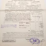 Ασφαλιστήριο συμβόλαιο πυρός & απόδειξη πληρωμής "Commercial Union Assurance Company Limited" για την Ελληνική Χαρτοποιία, 12-17 Μαρτίου 1966, Θεσσαλονίκη (LOT 2 τεμαχίων) - Image 2