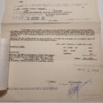 Πυρασφαλιστήρια συμβόλαια & απόδειξη πληρωμής "Η ΙΟΝΙΚΗ" 13 Σεπτεμβρίου 1966, για την Ελληνική Χαρτοποιία, Αθήνα (LOT 3 τεκμηρίων) - Image 2