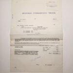 Πυρασφαλιστήρια συμβόλαια & απόδειξη πληρωμής "Η ΙΟΝΙΚΗ" 13 Σεπτεμβρίου 1966, για την Ελληνική Χαρτοποιία, Αθήνα (LOT 3 τεκμηρίων) - Image 3