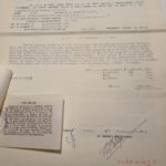 Πυρασφαλιστήρια συμβόλαια & απόδειξη πληρωμής "Η ΙΟΝΙΚΗ" 10 Σεπτεμβρίου 1965,  για την Ελληνική Χαρτοποιία, Αθήνα (LOT 3 τεκμηρίων) - Image 2