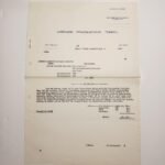 Πυρασφαλιστήρια συμβόλαια & απόδειξη πληρωμής "Η ΙΟΝΙΚΗ" 10 Σεπτεμβρίου 1965,  για την Ελληνική Χαρτοποιία, Αθήνα (LOT 3 τεκμηρίων) - Image 3