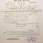 Ασφαλιστήριο συμβόλαιο πυρός & απόδειξη πληρωμής "Commercial Union Assurance Company Limited" 1-5 Νοεμβρίου 1964,  για την Ελληνική Χαρτοποιία, Θεσσαλονίκη (LOT 2 τεκμηρίων) - Image 2