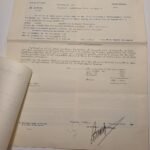 Πυρασφαλιστήρια συμβόλαια & απόδειξη πληρωμής "Η ΙΟΝΙΚΗ" 24 Σεπτεμβρίου 1963, για την Ελληνική Χαρτοποιία, Αθήνα (LOT 3 τεκμηρίων) - Image 2