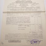 Ασφαλιστήριο συμβόλαιο πυρός & απόδειξη πληρωμής "Commercial Union Assurance Company Limited" 17 Μαρτίου 1964, για την Ελληνική Χαρτοποιία, Θεσσαλονίκη (LOT 2 τεκμηρίων) - Image 2