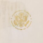 Έγγραφο αναγνώρισης "U.S. Department of State" (Υπουργείου Εξωτερικών των ΗΠΑ) 2-1-1983, Αθήνα - Image 2