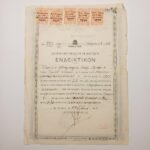 Μεταπολεμικό- Ενδεικτικόν Οκταταξίου Γυμνασίου Ναυπάκτου, σχολικού έτους 1946-1947 (LOT 3 εγγράφων) - Image 2