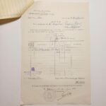 Απολυτήριον "Δημοτικόν Σχολείον Αιγίου" Σχολ. έτος 1950-1951 (LOT 3 εγγράφων) - Image 4