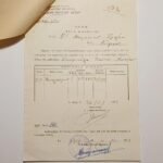 Απολυτήριον "Δημοτικόν Σχολείον Αιγίου" Σχολ. έτος 1952-1953 (LOT 3 εγγράφων) - Image 4