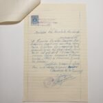Απολυτήριον "Δημοτικόν Σχολείον Κουλούρας" Σχολ. έτος 1952-1953, Κουλούρα- Αιγιαλείας (LOT 3 εγγράφων) - Image 3