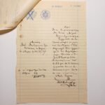 WWII- Β' Παγκοσμίου Πολέμου- Ενδεικτικόν "Εξαταξίου Γυμνασίου Θηλέων Αιγίου" 1939, Αίγιο (LOT 3 εγγράφων) - Image 4