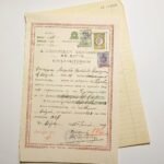 Ενδεικτικόν "Α' Δημοτικόν Σχολείον Αιγίου" Σχολ. έτος 1938-1939 (περίοδος WWII- Β' Παγκοσμίου Πολέμου) 