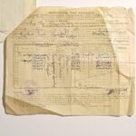 Ενδεικτικόν "Οκτατάξιον Γυμνάσιο Θηλέων Αιγίου" Σχολ. έτος 1952-1953 (LOT 3 εγγράφων) - Image 4