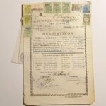 Ενδεικτικόν "Οκτατάξιον Γυμνάσιον Θηλέων Αιγίου" Σχολ. έτους 1952-1953 (LOT 3 εγγράφων)