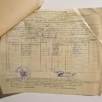 Ενδεικτικόν "Οκτατάξιον Γυμνάσιον Θηλέων Αιγίου" Σχολ. έτος 1951-1952 (LOT 3 εγγράφων) - Image 4