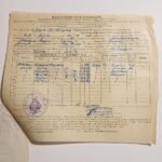Ενδεικτικόν "Οκτατάξιον Γυμνάσιον Θηλέων Αιγίου" Σχολ. έτους 1952-1953 - Image 2