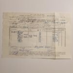 Ενδεικτικόν "Οκτατάξιον Γυμνάσιον Θηλέων Αιγίου" Σχολ. έτους 1957-1958 (LOT 4 εγγράφων) - Image 3
