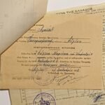 Ενδεικτικόν "Οκτατάξιον Γυμνάσιον Θηλέων Αιγίου" Σχολ. έτος 1951-1952 (LOT 3 εγγράφων) - Image 3