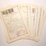 Ενδεικτικά "Γυμνάσιον Θηλέων" & "Δημοτικόν" 1939-53 από το Αίγιο (Μεταπολεμικής περιόδου- Εμφυλίου) (LOT 16 τεμ.)