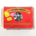 Άδειο χάρτινο κουτί σαρδελών "Crown Prince", Συλλεκτικό