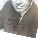 Ιδιόχειρο αυτόγραφο του ηθοποιού Maxwell Reed, 1973 - Image 2
