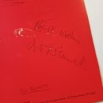 Ιδιόχειρο αυτόγραφο της Jill Bennett, στο Royal Opera House του Λονδίνου,1973 - Image 3