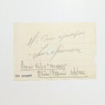 Αυτόγραφο της ηθοποιού Ζωής Λάσκαρη, 1966